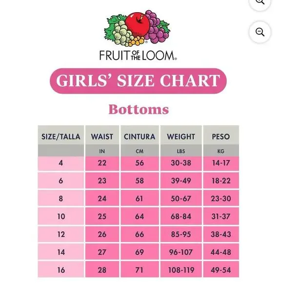 Fruit of the‎ Loom Girls' Boy Short Underwear 14 Pack Size 14 Panties - Picture 11 of 11